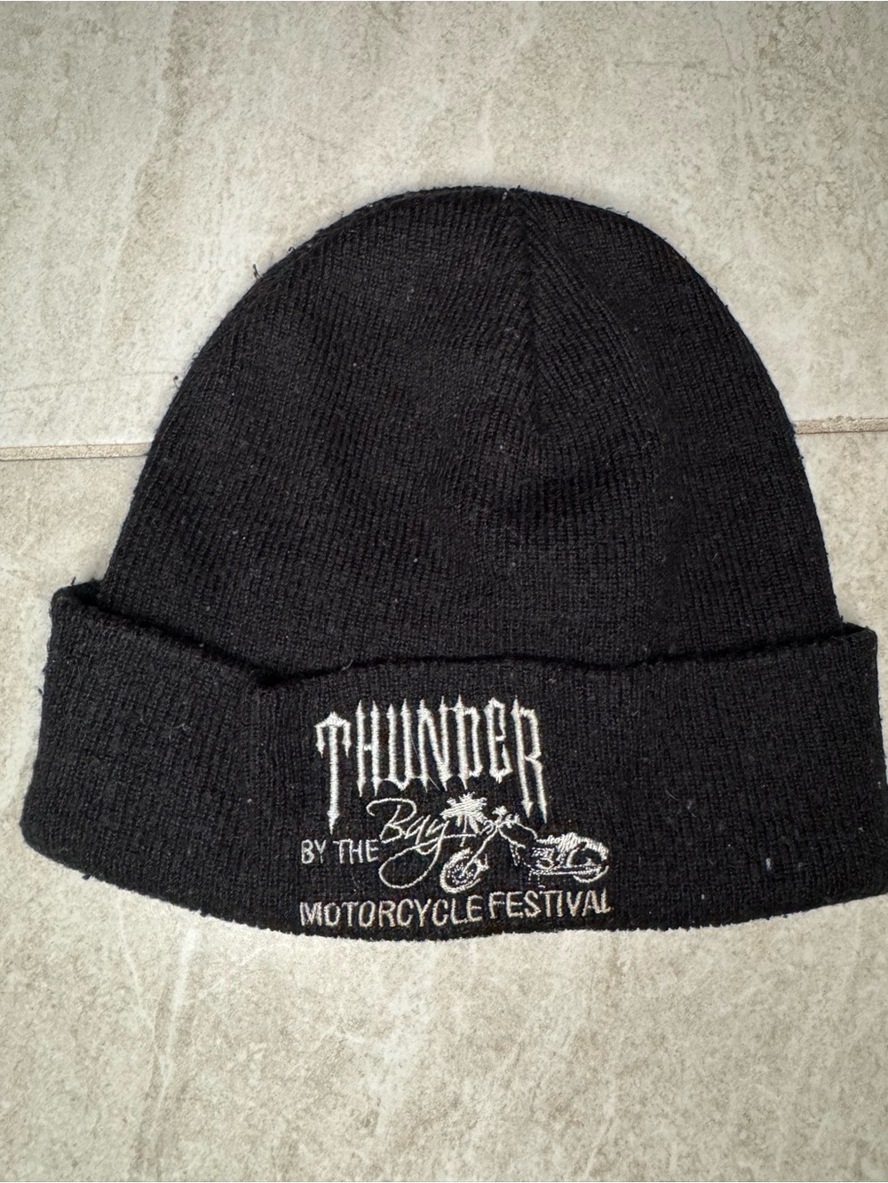 Thunder Bay Motorcycle Festival Black Beanie